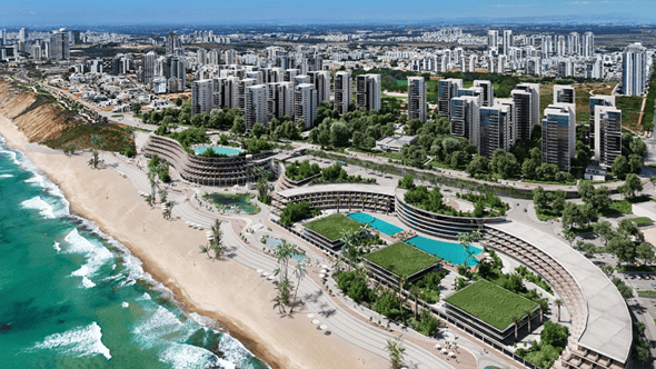 הדמיה שירת הים בנתניה, קרדיט להדמיה: קסם הדמיות